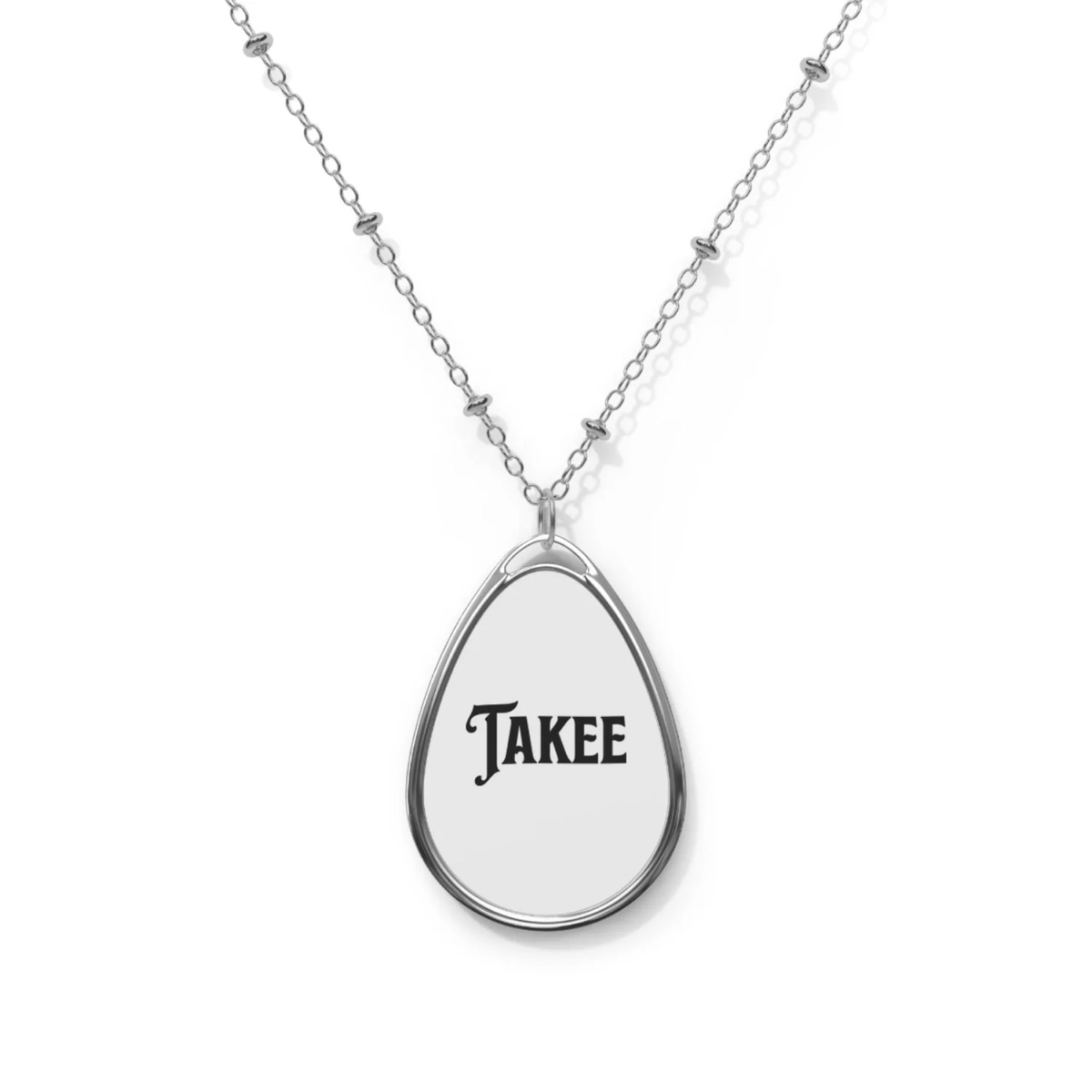 Oval necklace