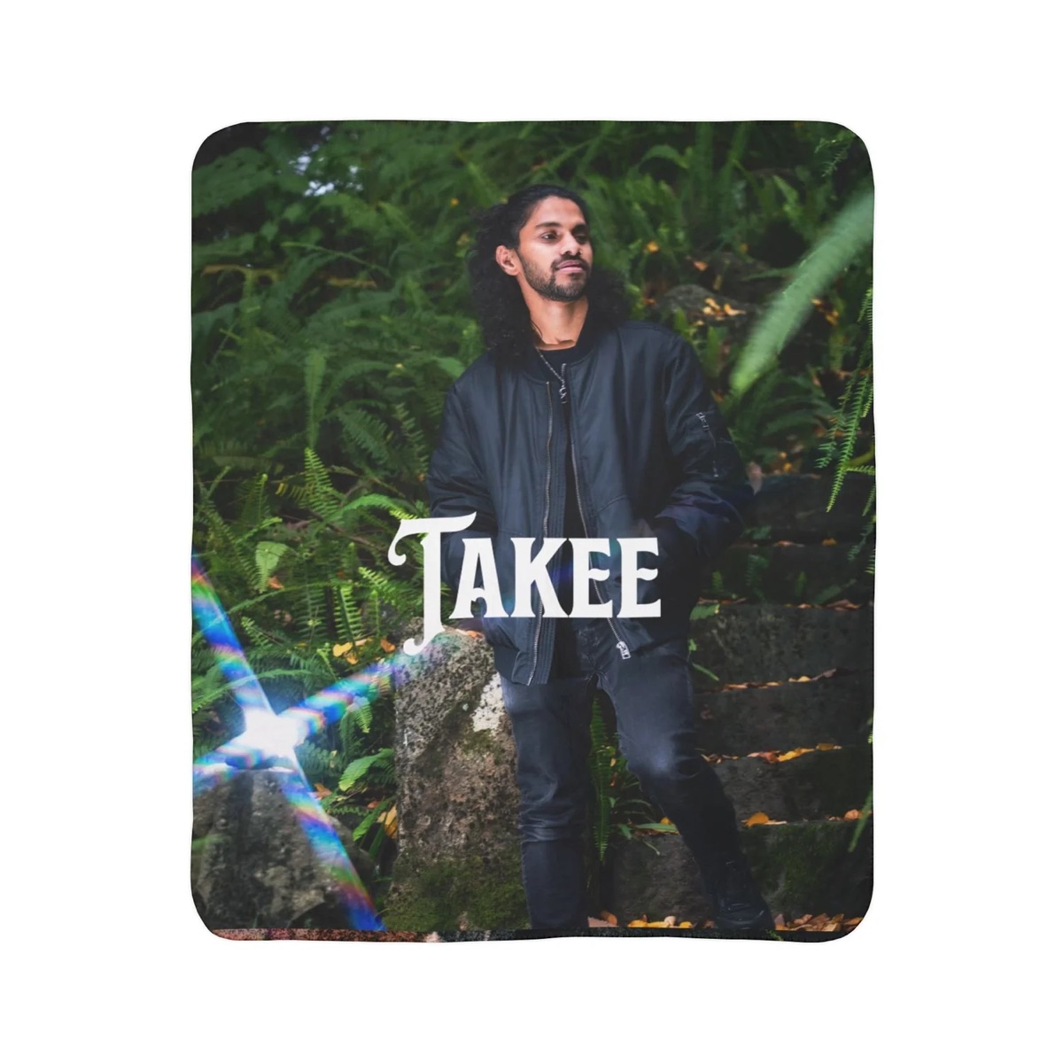 Takee fleece sherpa blanket