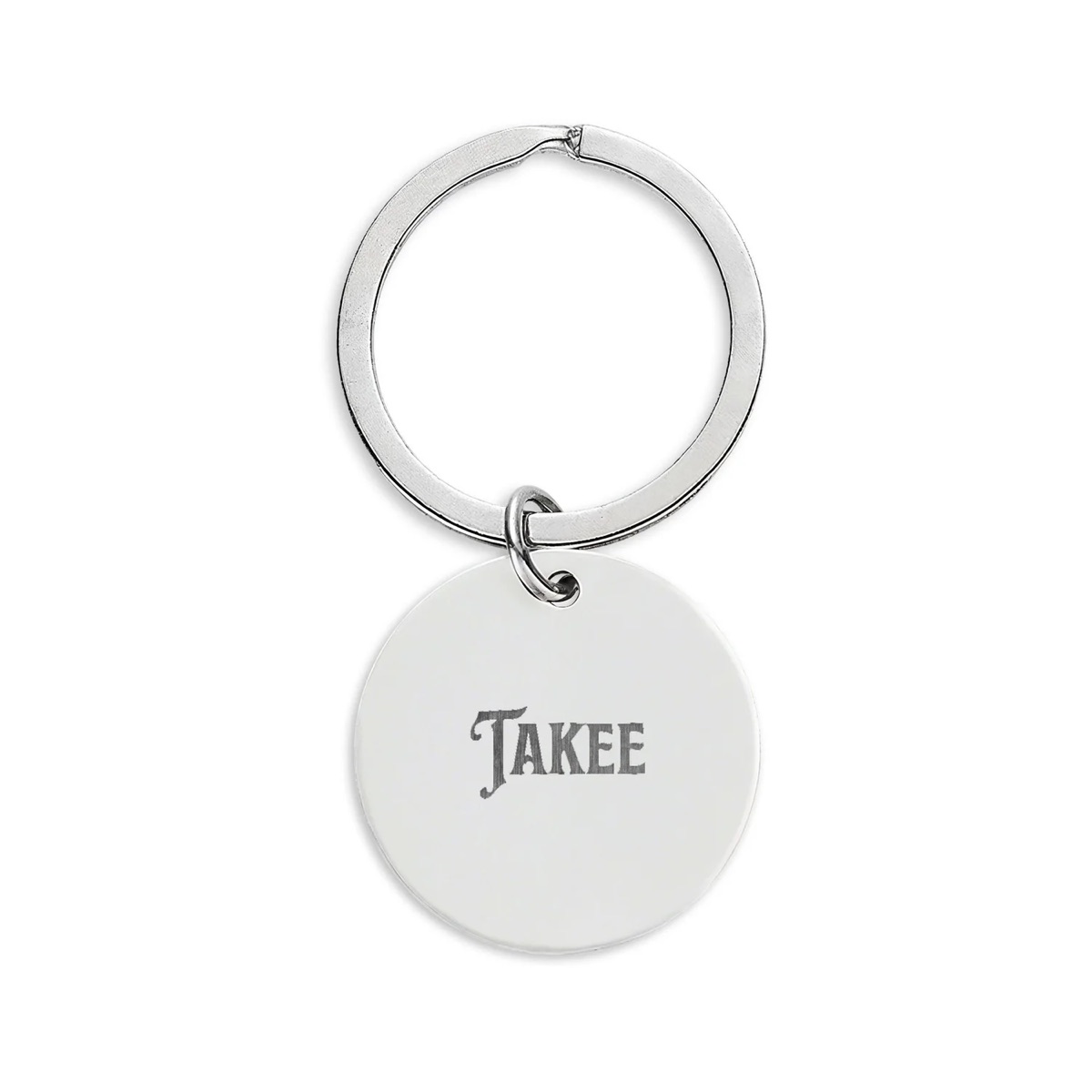 Takee stainless steel keychain
